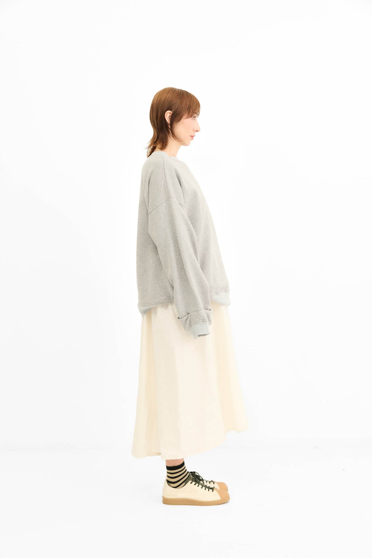 Oversized Sweatshirt  - Fog