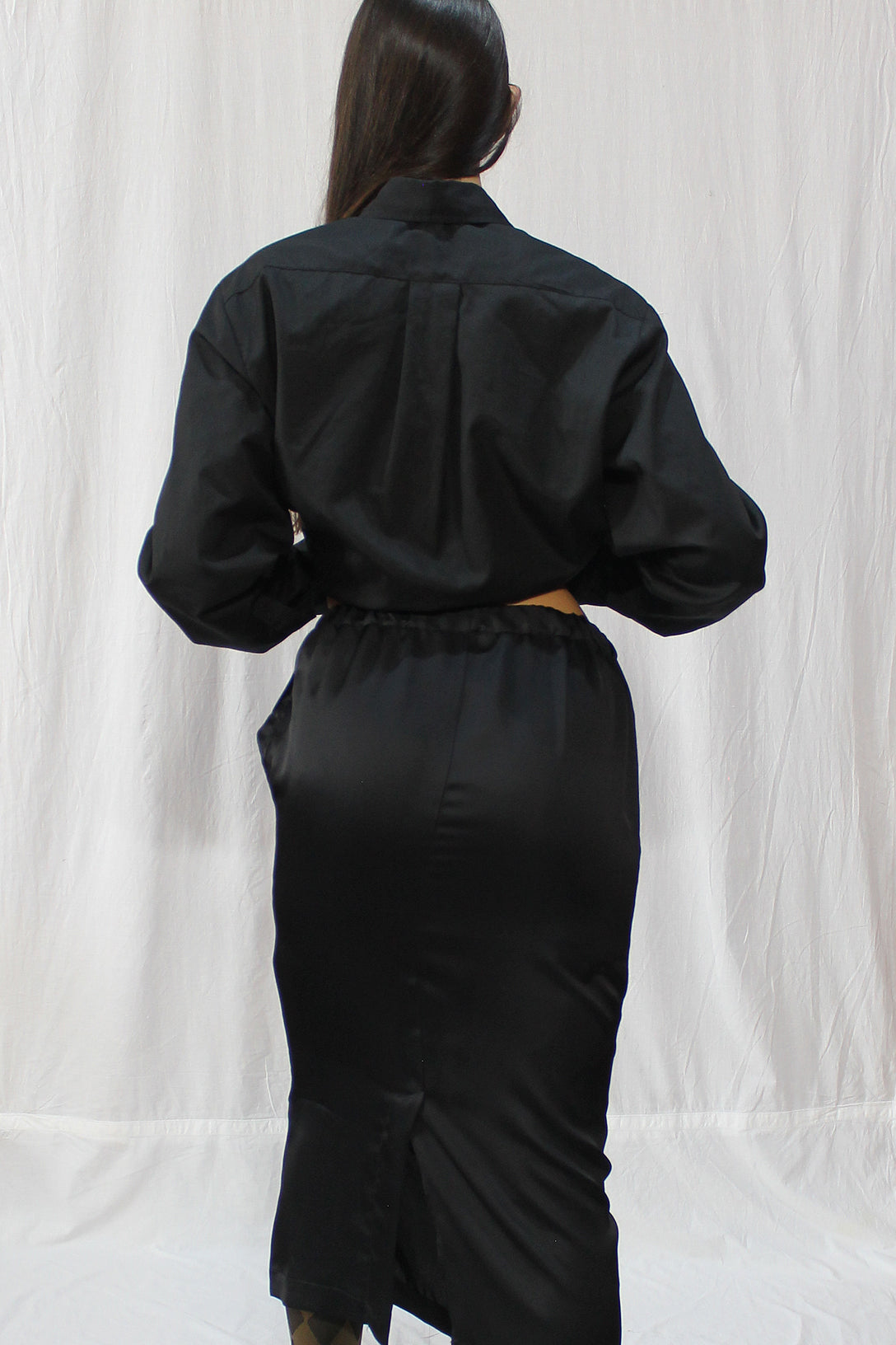 Anna Straight Skirt / Black