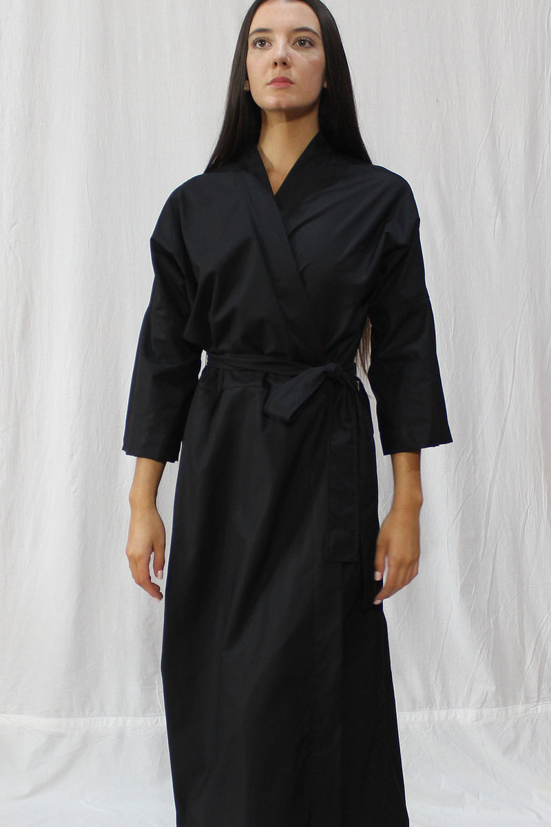 Dianna Coat Dress / Black