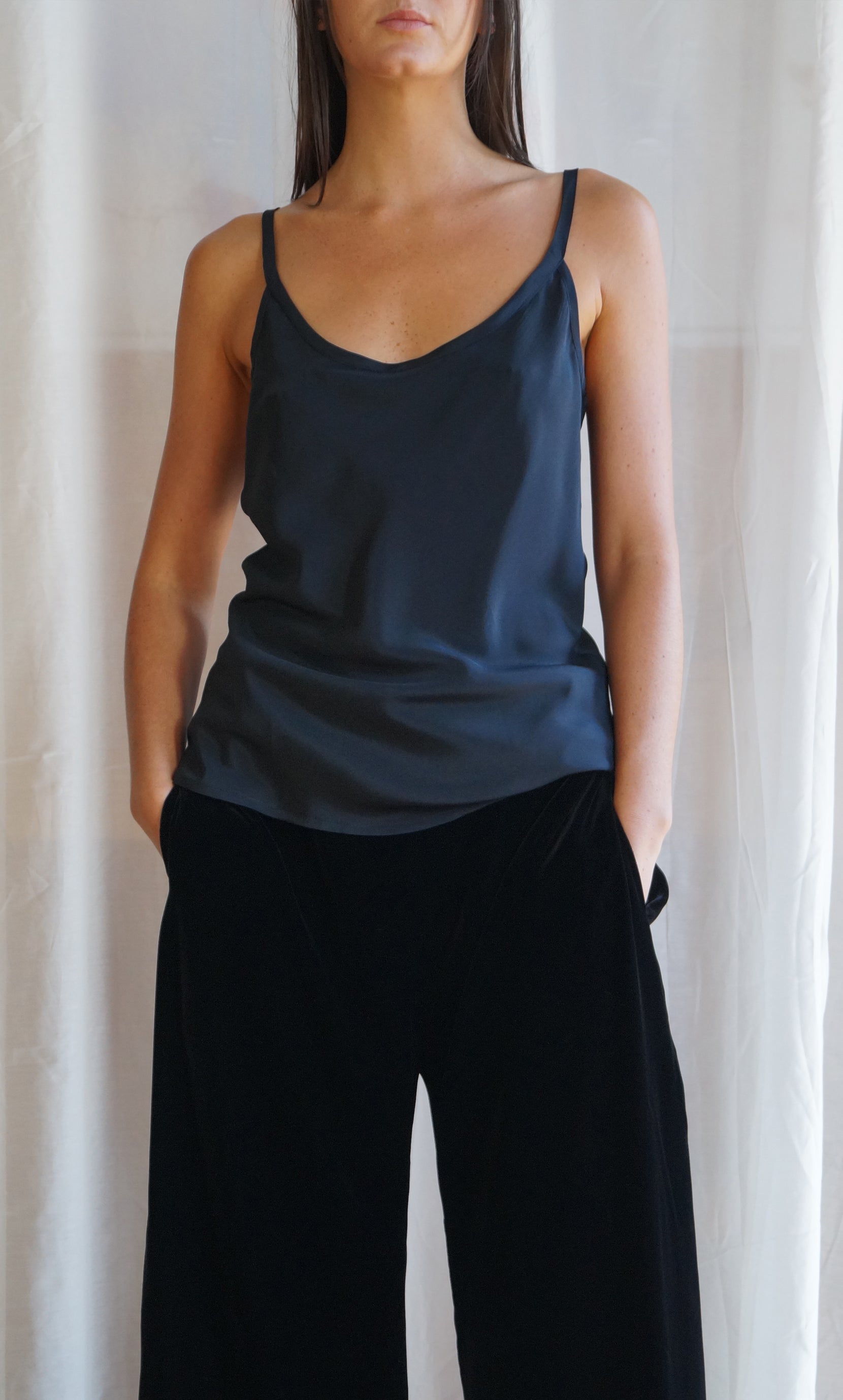 Twiggy Top Camisole - Black