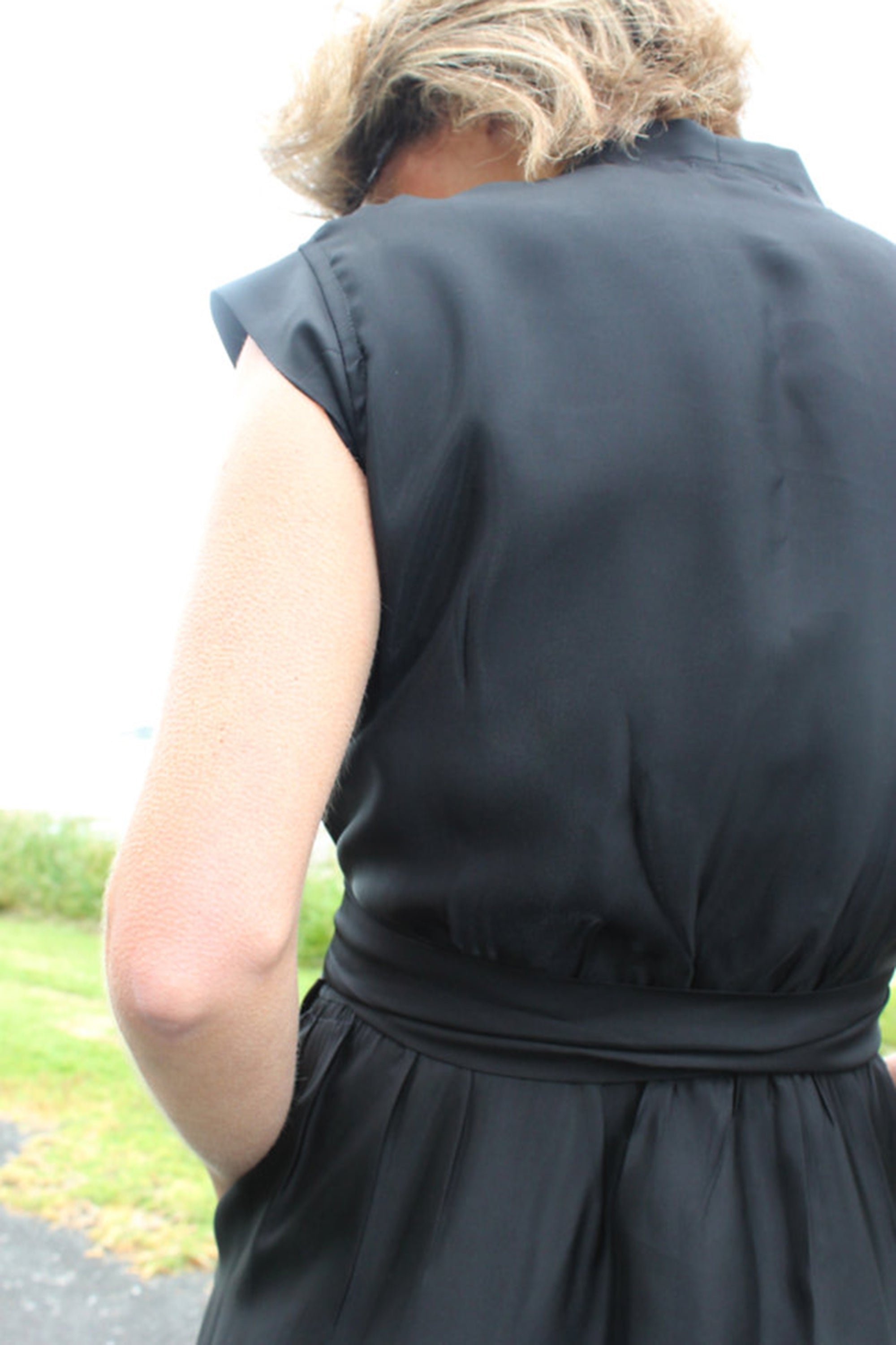 Ruby Wrap Dress / Black