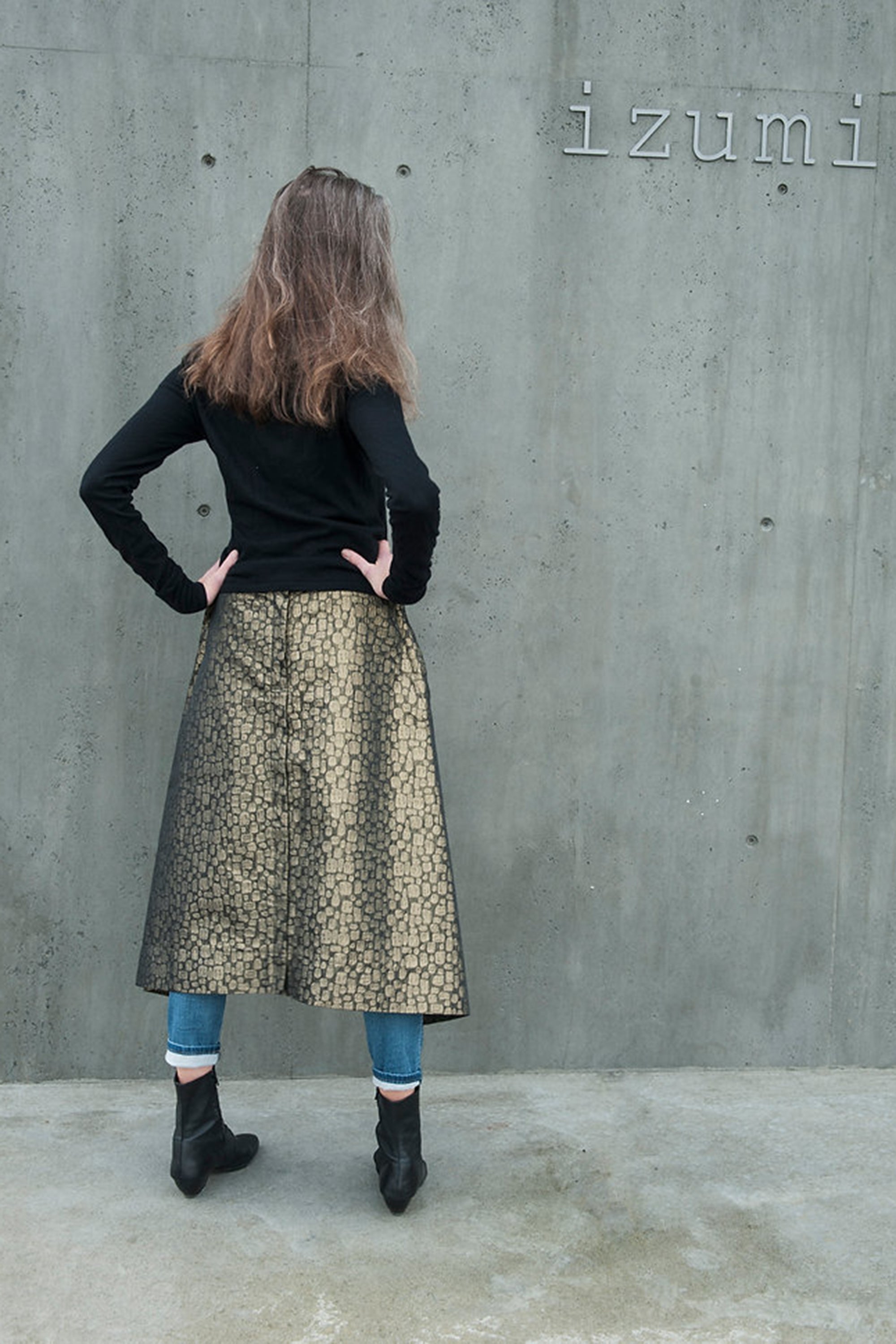 Stella Skirt / Gold